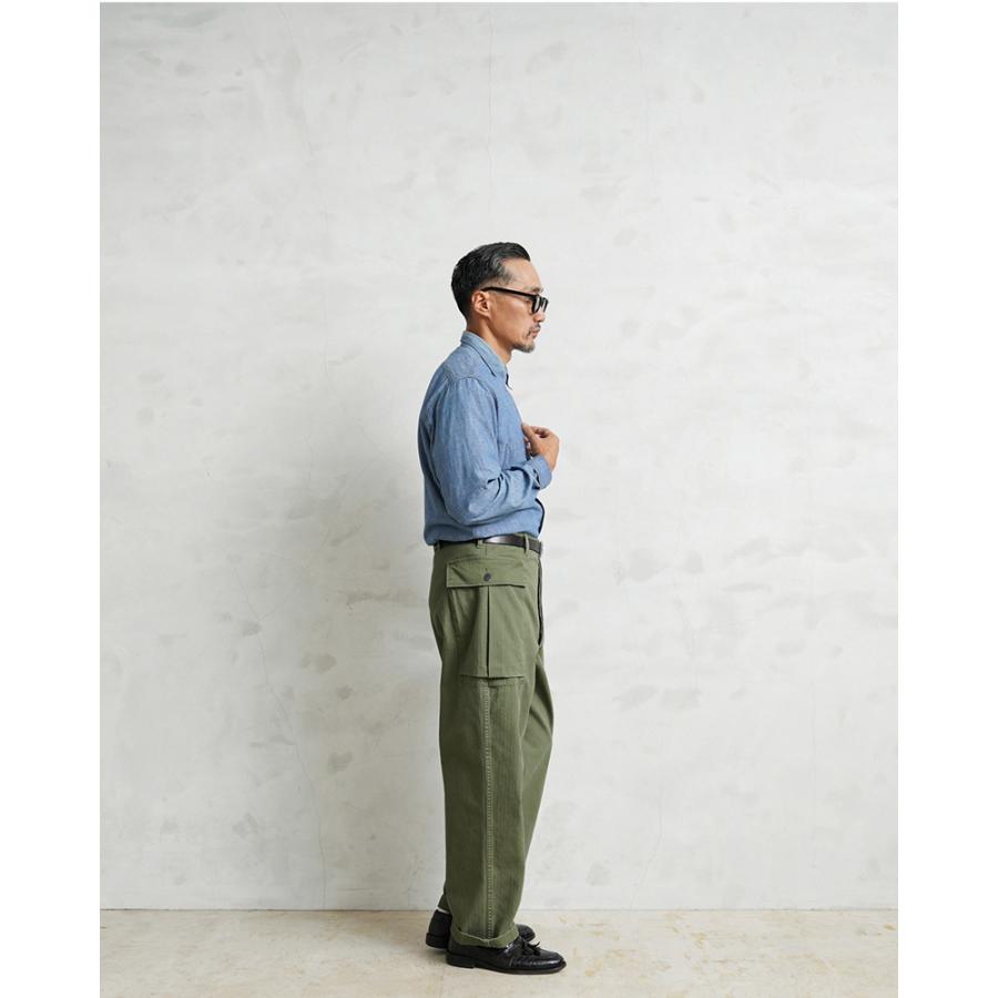 WAIPER.inc ワイパーインク 米軍 1940's U.S.ARMY M-43 HBT サイド
