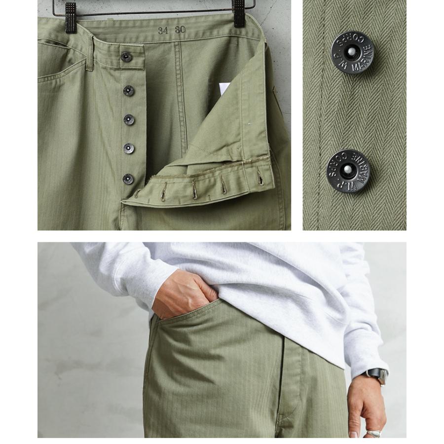 タ*ヤ様 p47 hbt パンツ　40s 40s USMC P41.P47 HBT パンツ 1940's USMC P-41 P-47 HBT Pants 32” x 【