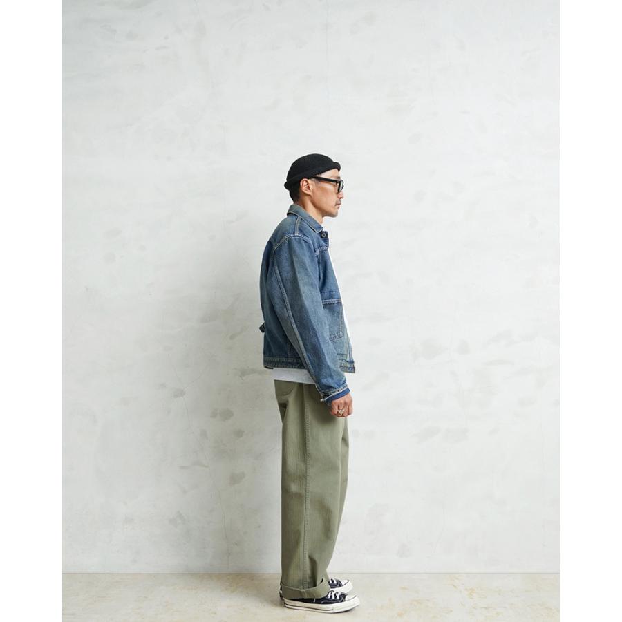 【試着のみ】WAIPER.inc P-47 HBT ユーティリティパンツ W34 WAIPER.inc ワイパーインク 米軍 1940's U.S.M.C. P-47 HBT