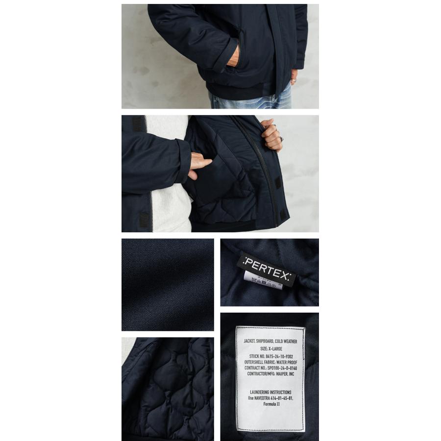 WAIPER.inc 米軍 U.S.NAVY シップボードジャケット ミリタリー