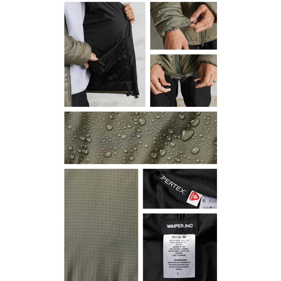 WAIPER.inc ワイパーインク THERMO AIR LOFT PRIMALOFT パーカー WAIPER.inc ワイパーインク THERMO AIR LOFT PRIMALOFT パーカー
