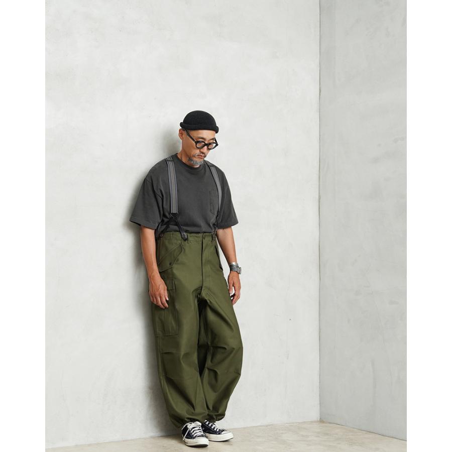 WAIPER.inc 米軍 M-51 フィールドカーゴパンツ オープンボタン【WP1107