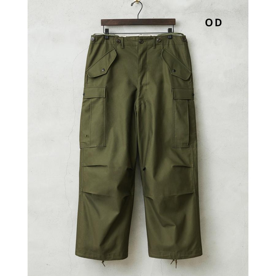 WAIPER.inc 米軍 M-51 フィールドカーゴパンツ オープンボタン【WP1107