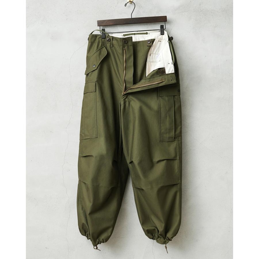 WAIPER.inc 米軍 M-51 フィールドカーゴパンツ オープンボタン【WP1107