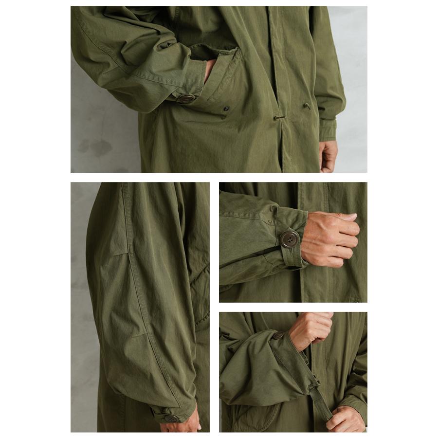 INK インク　モッズコート ink / インク 】M65をモチーフにリメイク ライナー付きコート