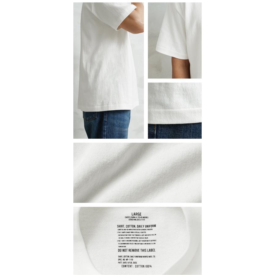 WAIPER.inc ワイパーインク 1-Pack クルーネック S/S ポケットTシャツ