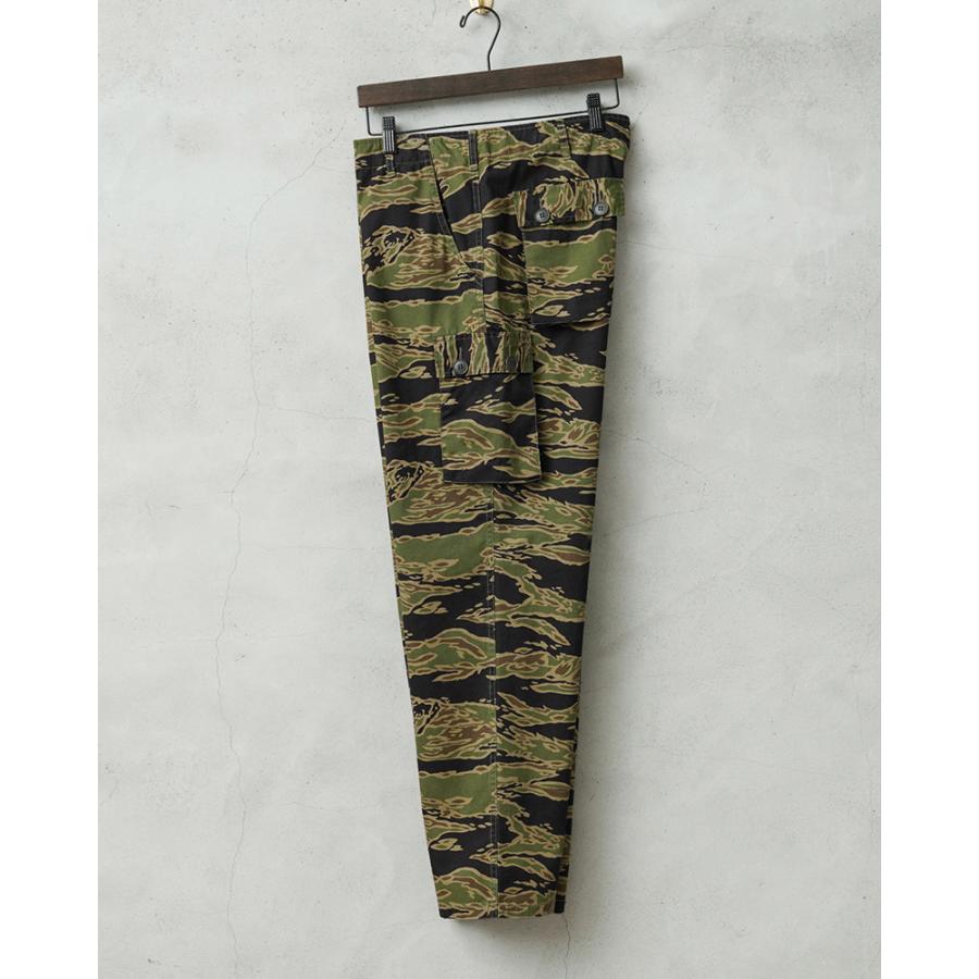 WAIPER.inc 米軍 タイガーストライプカモ カーゴトラウザー LATE WAR