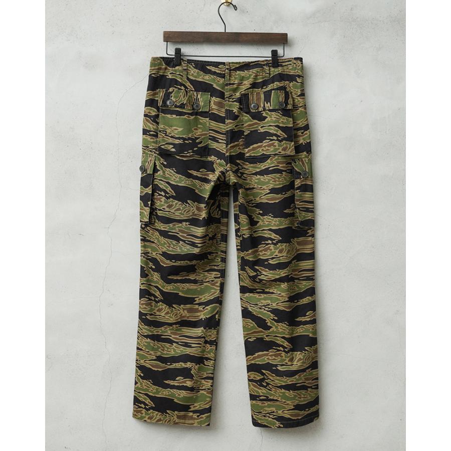 WAIPER.inc 米軍 タイガーストライプカモ カーゴトラウザー LATE WAR