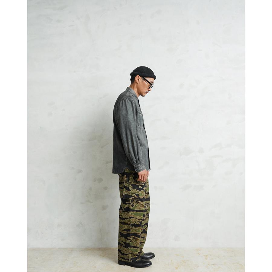 WAIPER.inc 米軍 タイガーストライプカモ カーゴトラウザー LATE WAR