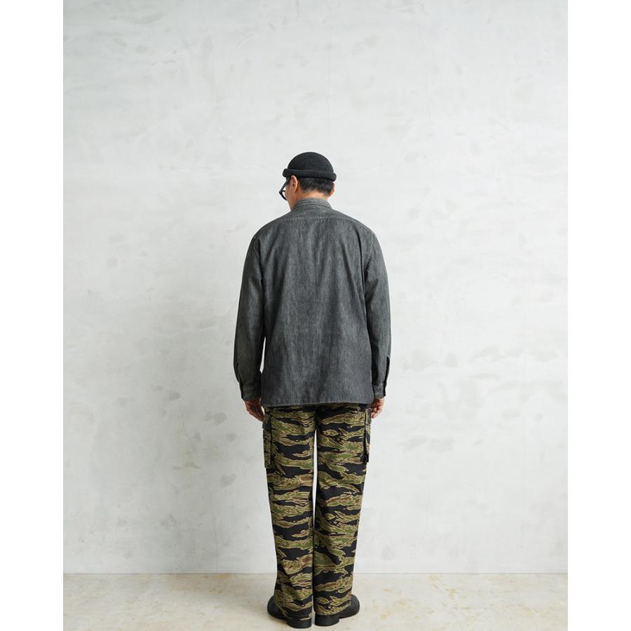 WAIPER.inc 米軍 タイガーストライプカモ カーゴトラウザー LATE WAR