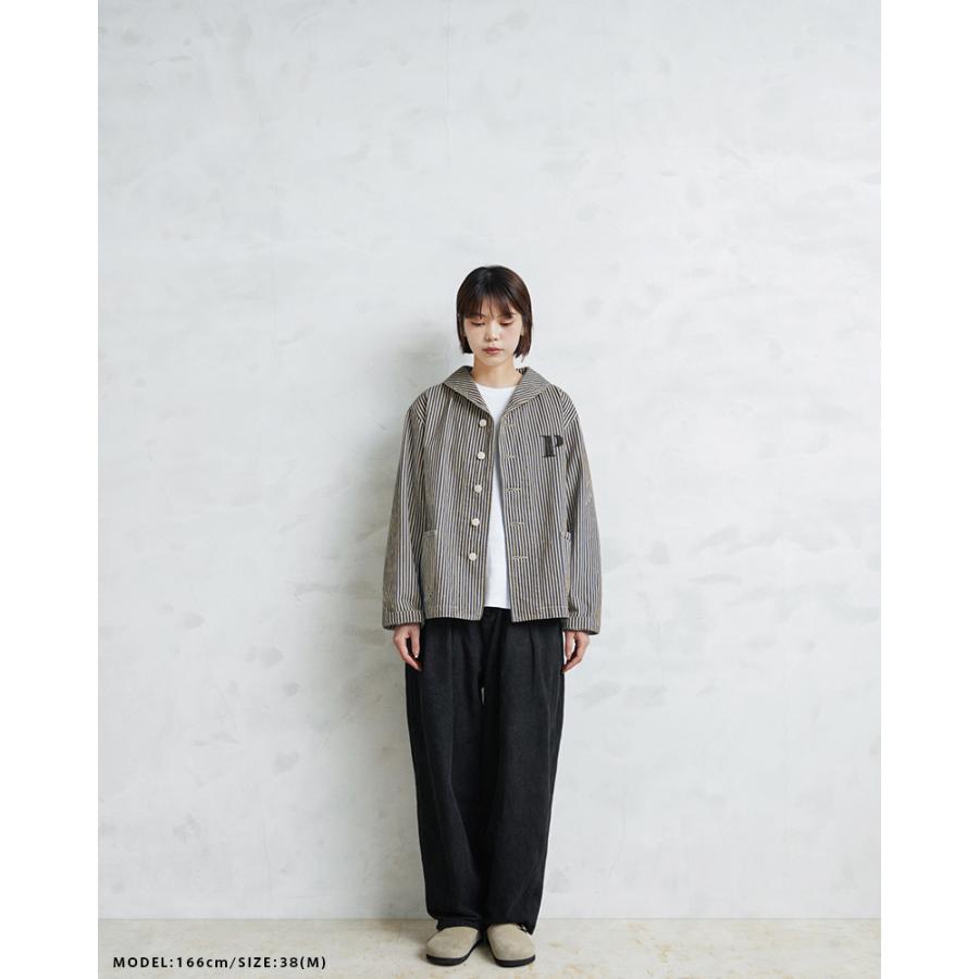 WAIPER.inc 米軍 U.S.NAVY PRISONER ヒッコリーショールカラー