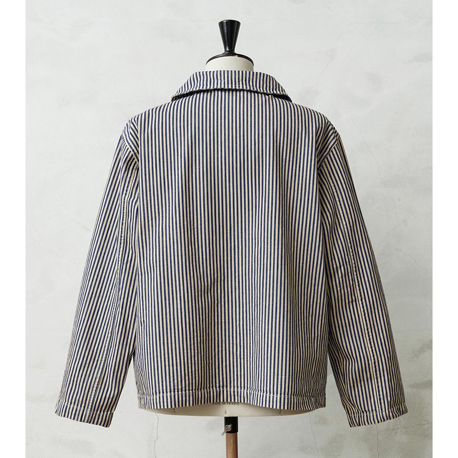 WAIPER.inc 米軍 U.S.NAVY PRISONER ヒッコリーショールカラー