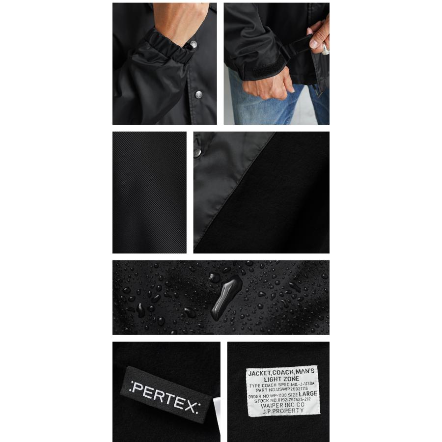 WAIPER.inc ワイパーインク ミニマル コーチジャケット PERTEX