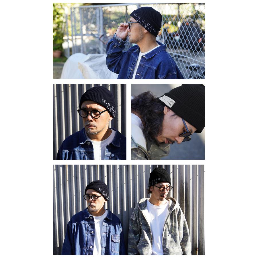 WAIPER.inc ワイパーインク U.S.NAVY ワッチキャップ SHORT ニット帽
