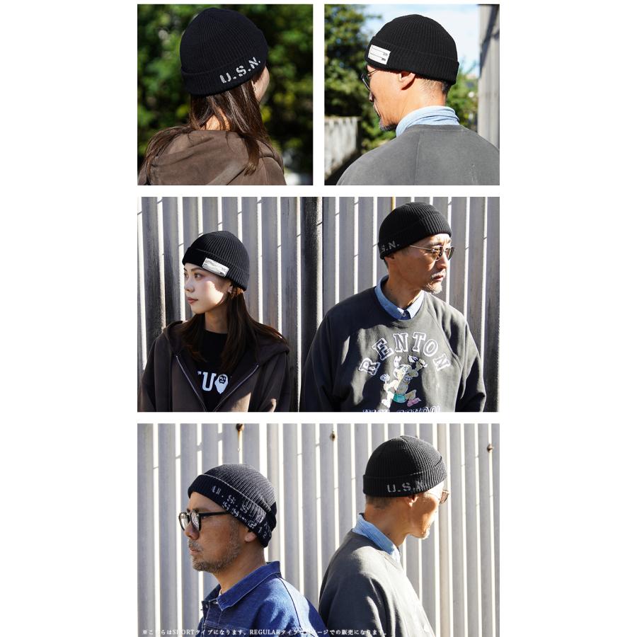 WAIPER.inc ワイパーインク U.S.NAVY ワッチキャップ SHORT ニット帽