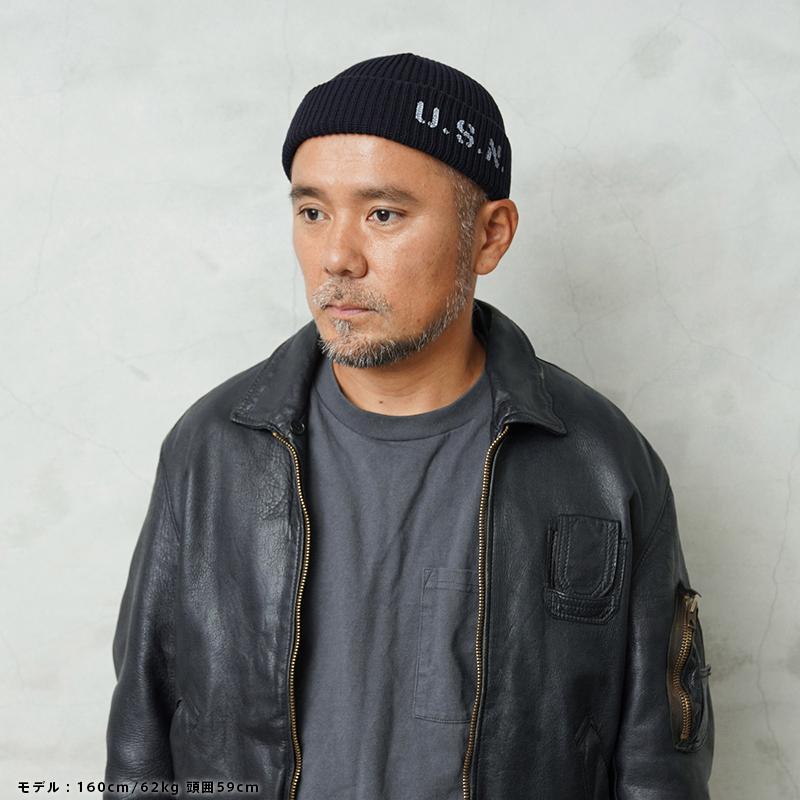 WAIPER.inc ワイパーインク U.S.NAVY ワッチキャップ SHORT ニット帽