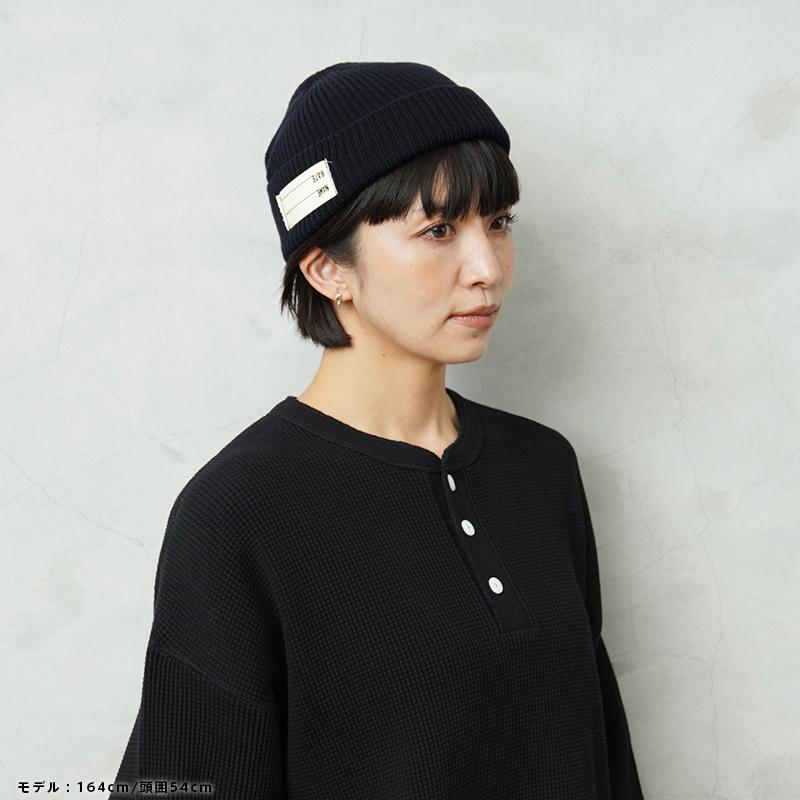 WAIPERのU.S.N.ショートニットキャップ WAIPER.inc ワイパーインク U.S.NAVY ワッチキャップ SHORT STENCIL