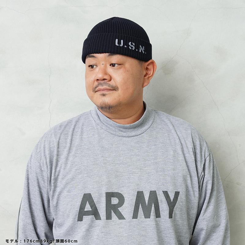 WAIPER.inc ワイパーインク U.S.NAVY ワッチキャップ SHORT STENCIL
