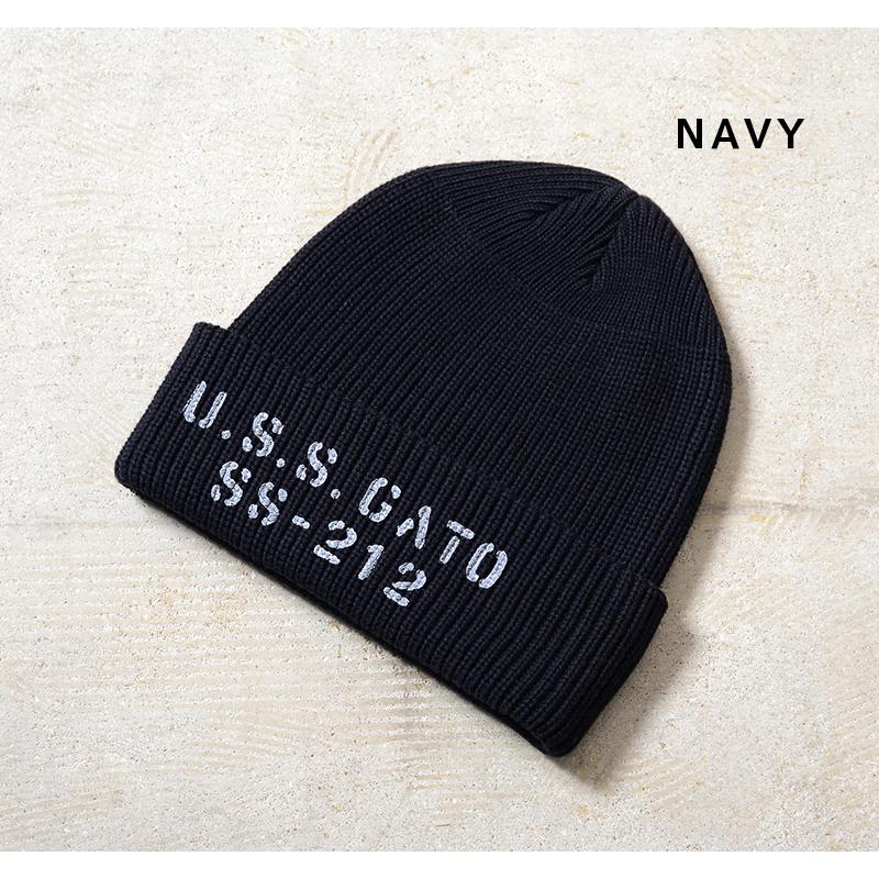 WAIPER.inc ワイパーインク U.S.NAVY ワッチキャップ REGULAR STENCIL
