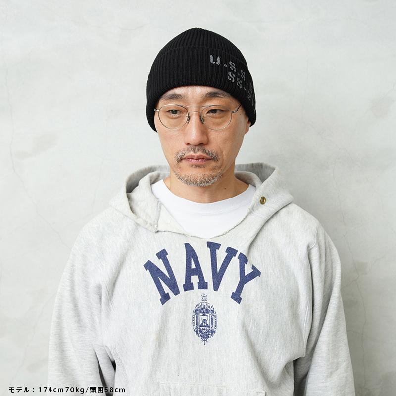 WAIPER.inc ワイパーインク U.S.NAVY ワッチキャップ REGULAR STENCIL