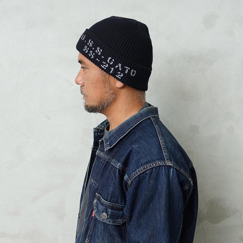 WAIPER.inc ワイパーインク U.S.NAVY ワッチキャップ REGULAR STENCIL