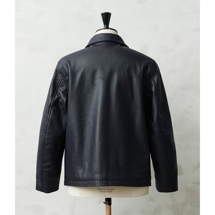 WAIPER INC. フライトジャケット WAIPER.inc フランス軍 70's レザーフライトジャケット【WP1140