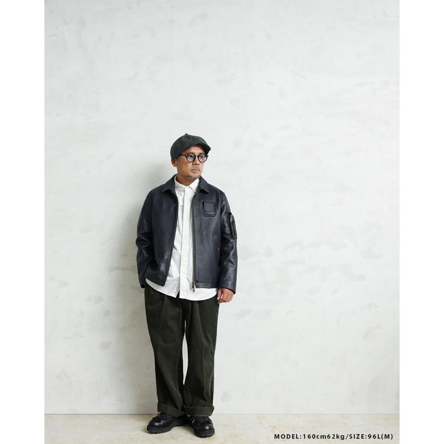 WAIPER.inc フランス軍 70's レザーフライトジャケット【WP1140