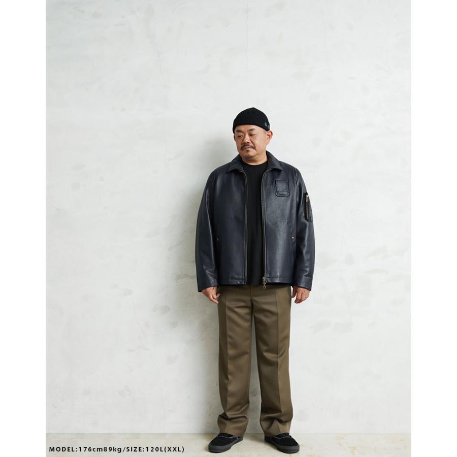 WAIPER.inc フランス軍 70's レザーフライトジャケット【WP1140