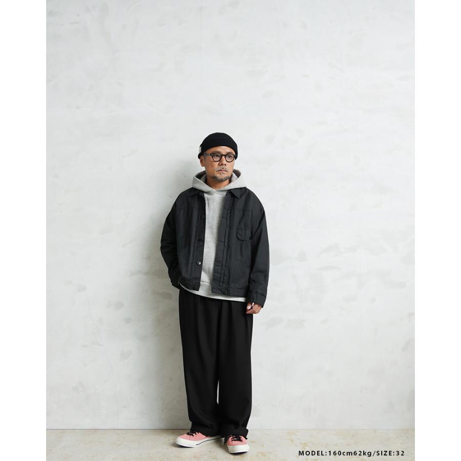 WAIPER.inc M-49 ストレッチトラウザー テーパード 黒 38 WAIPER.inc WAIPER.inc US ARMY FICTIONAL M-49 VENTILE（ベンタイル