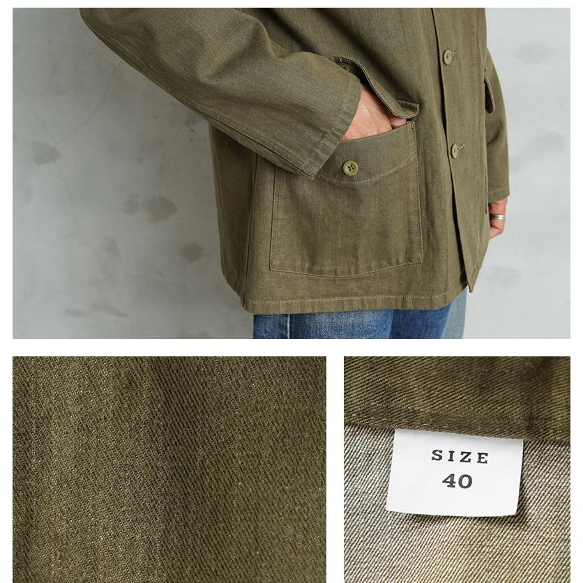 WAIPER.inc 米軍 ヴィンテージ グリーンデニム M-41 カバーオール