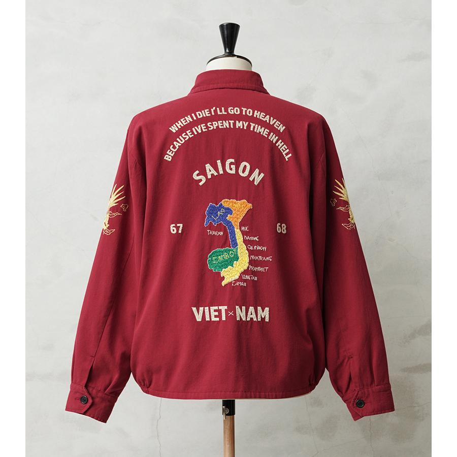 WAIPER.inc ワイパーインク SOUVENIR VIETNAM JACKET ベトナム WAIPER.inc ワイパーインク SOUVENIR VIETNAM JACKET ベトナム