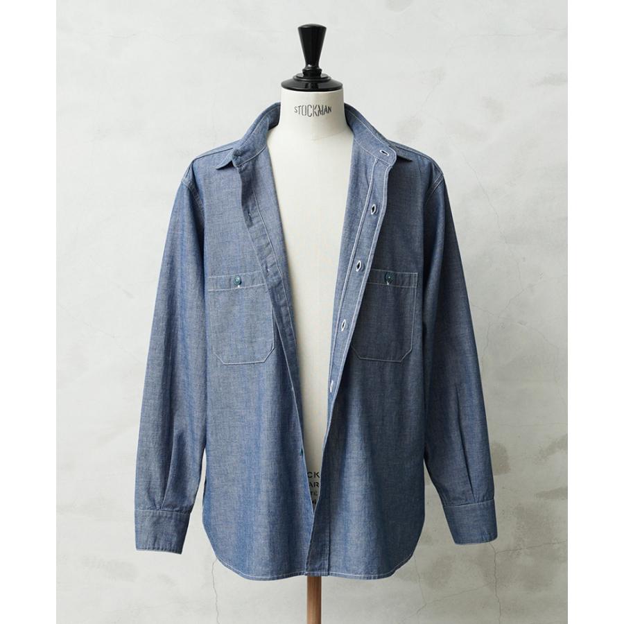 WAIPER.inc ワイパーインク 米軍 1950's U.S.NAVY シャンブレーシャツ