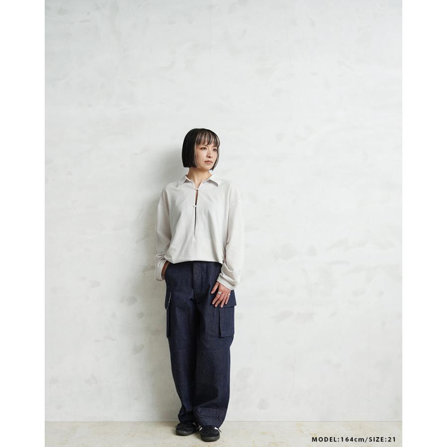 WAIPER.inc フランス軍 M-47 カーゴパンツ KURABO DENIM【WP1170