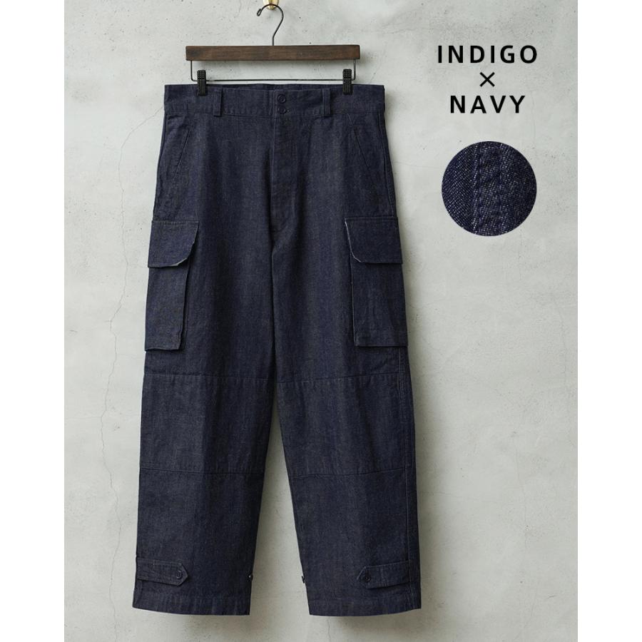 WAIPER.inc フランス軍 M-47 カーゴパンツ KURABO DENIM【WP1170