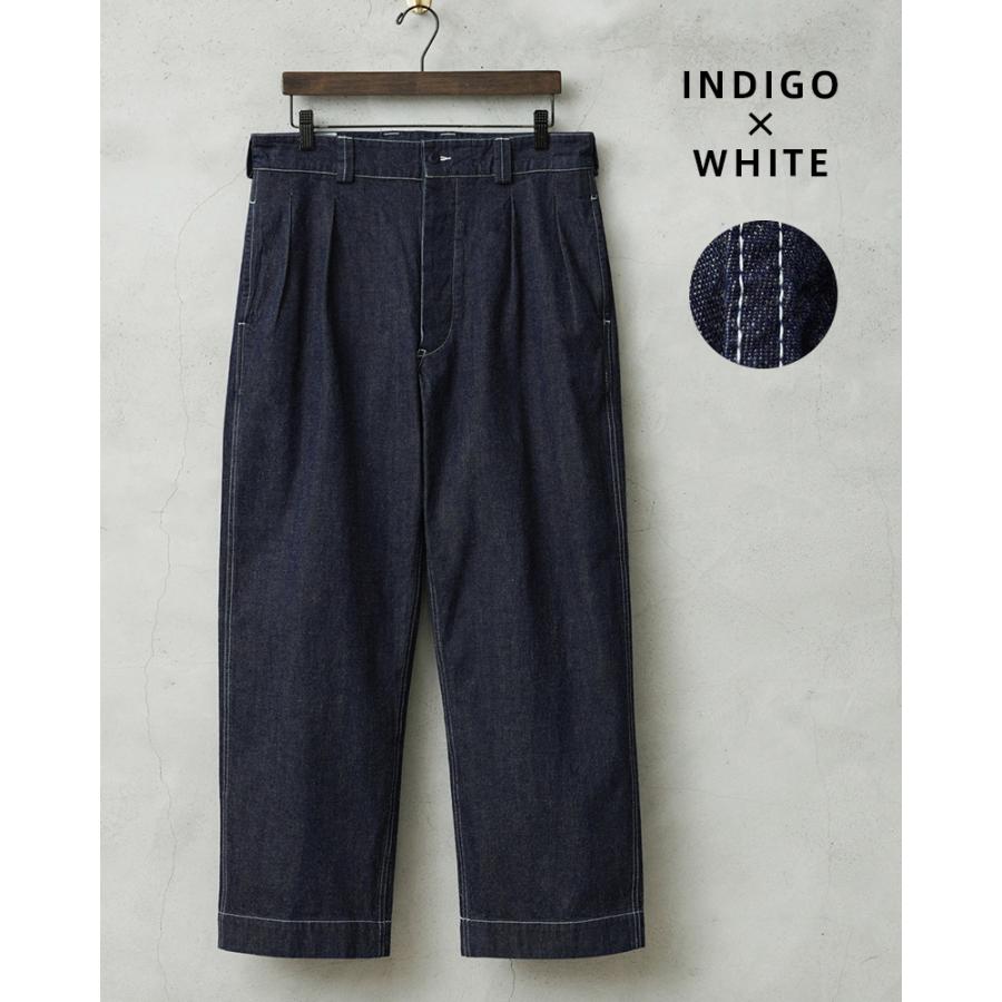 WAIPER.inc フランス軍 M-52 トラウザー KURABO DENIM【WP1172