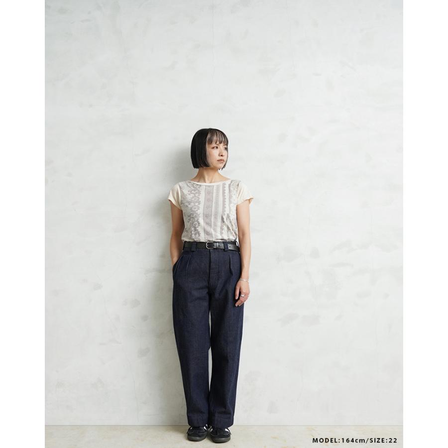 WAIPER.inc フランス軍 M-52 トラウザー KURABO DENIM【WP1172