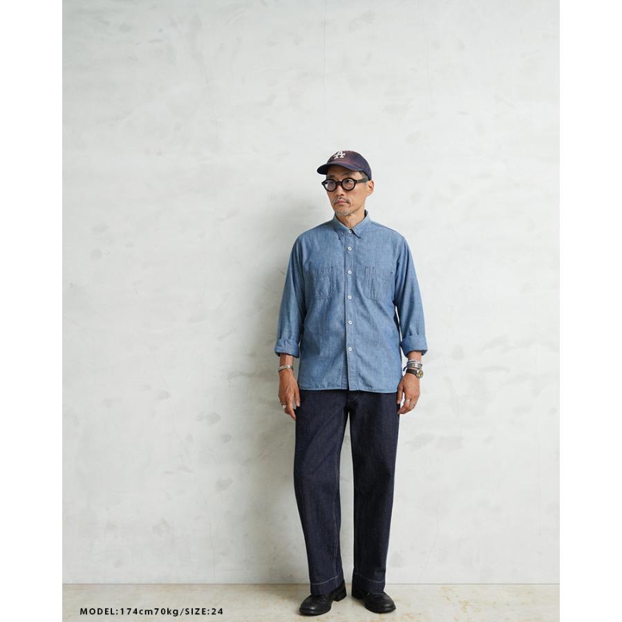 WAIPER.inc フランス軍 M-52 トラウザー KURABO DENIM【WP1172