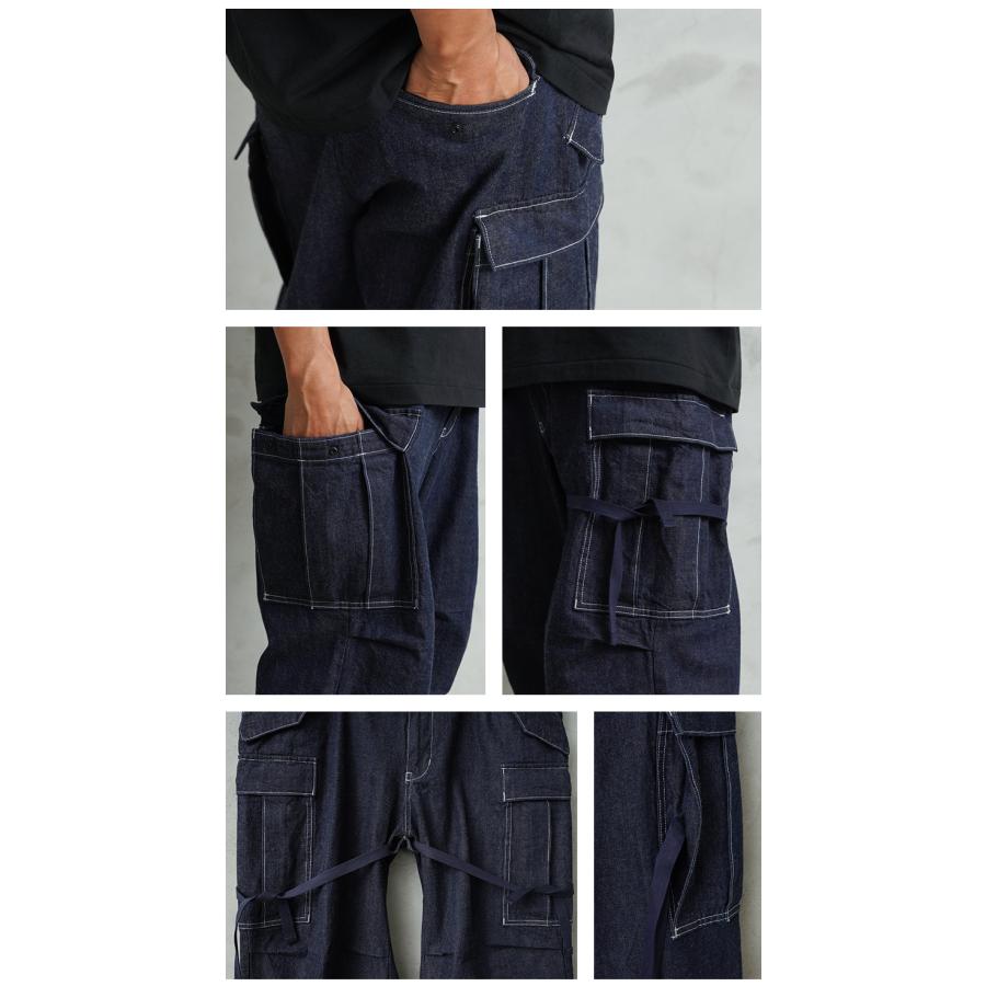 WAIPER.inc ワイパーインク 米軍 M-65 カーゴパンツ KURABO DENIM