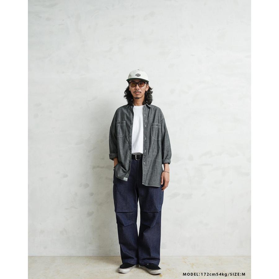 WAIPER.inc ワイパーインク 米軍 M-65 カーゴパンツ KURABO DENIM
