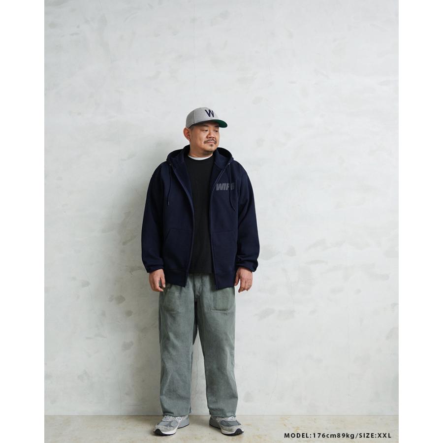 WAIPER.inc ワイパーインク REFLECTIVE LOGO フルジップパーカー