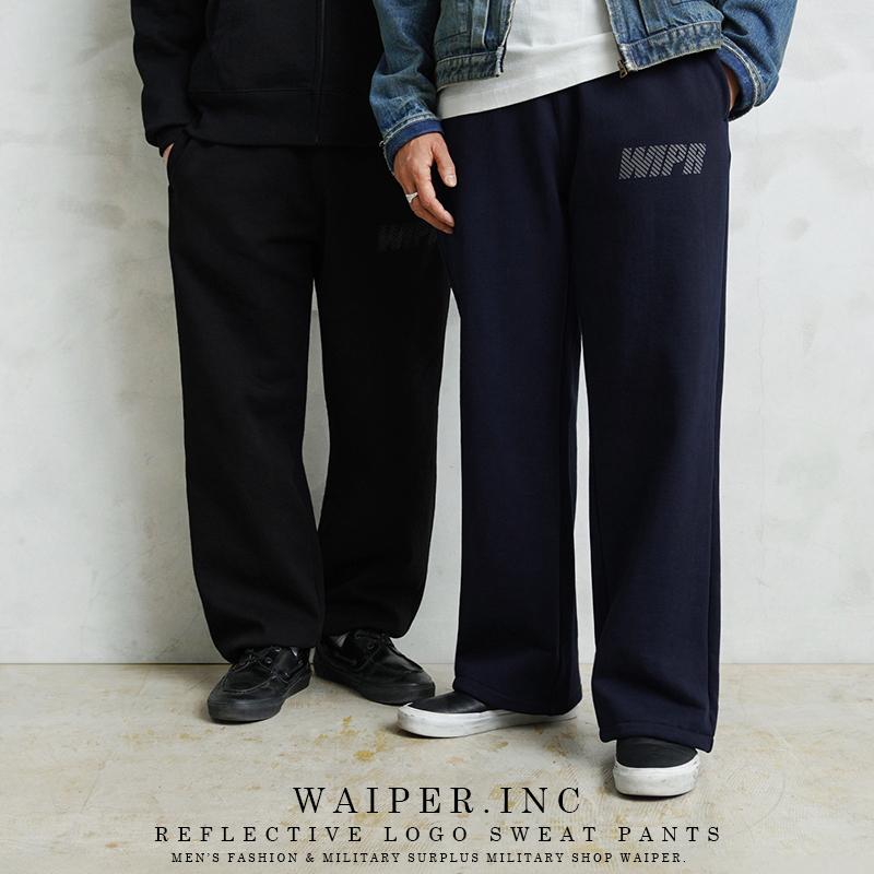 WAIPER.inc ワイパーインク REFLECTIVE LOGO スウェットパンツ【WP1177