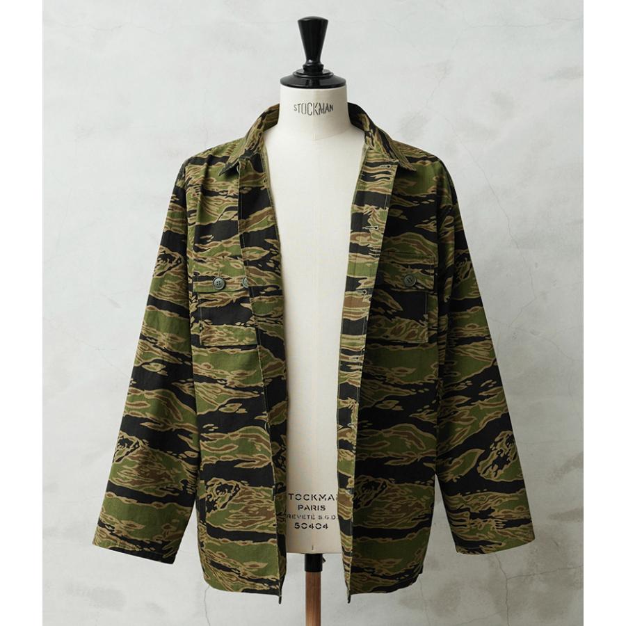 WAIPER.inc ワイパーインク 米軍 タイガーストライプカモ ジャケット