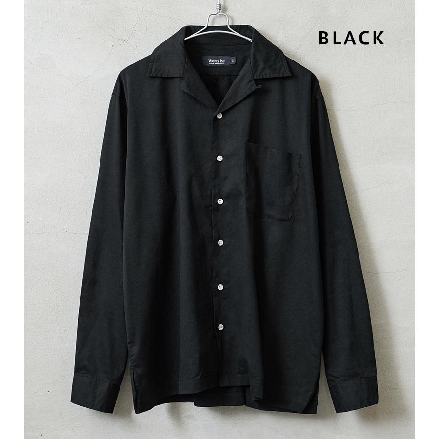 WAIPER.inc ワイパーインク コットンレーヨン オープンカラー L/S