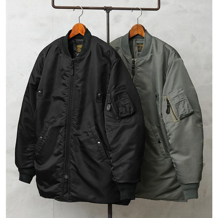 WAIPER.inc 米軍 MA-1 ALL フライトコート メンズ ミリタリー WAIPER.inc 米軍 MA-1 ALL フライトコート メンズ ミリタリー
