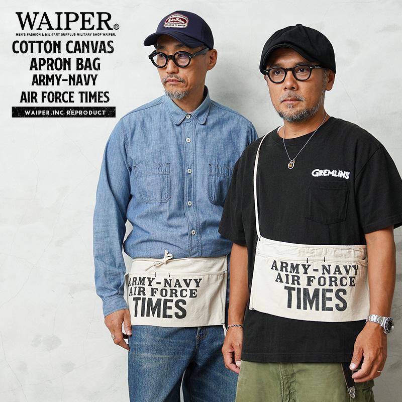 WAIPER.inc ワイパーインク コットンキャンバス ニュースペーパー
