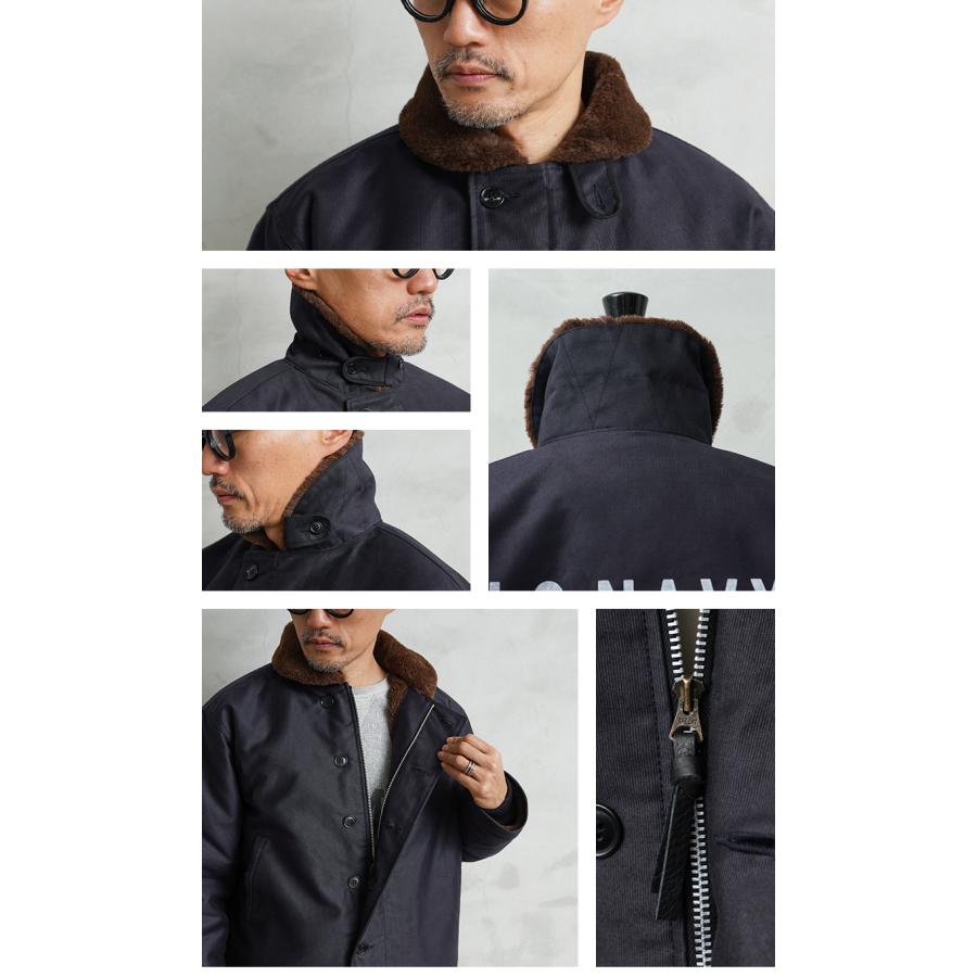 WAIPER.inc 忠実復刻 米軍 U.S.NAVY N-1 デッキジャケット 前期 WAIPER.inc 忠実復刻 米軍 U.S.NAVY N-1 デッキジャケット 前期