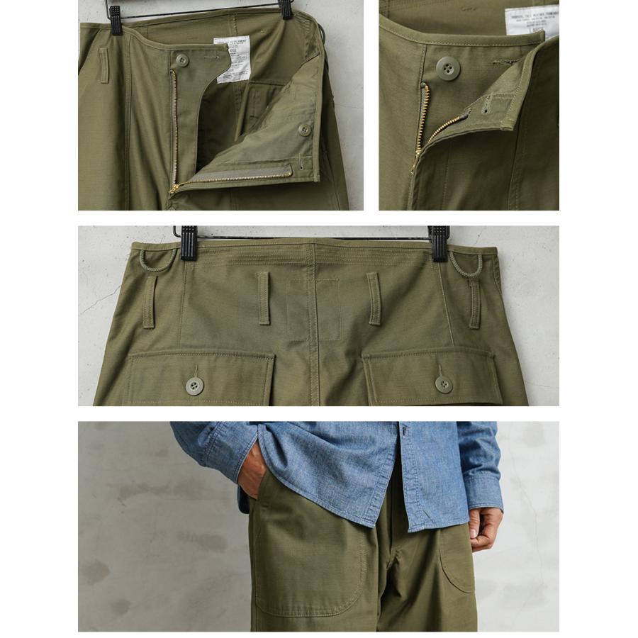 WAIPER.inc ワイパーインク 米軍 U.S.NAVY A-2 1レイヤー デッキパンツ