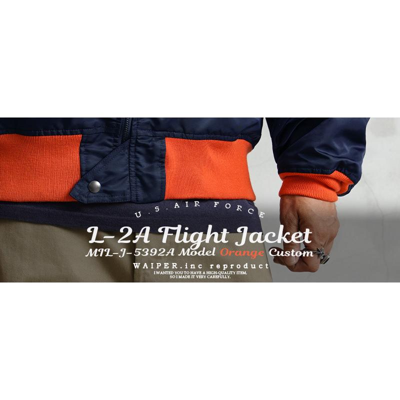 WAIPER.inc ワイパーインク 米軍 L-2A フライトジャケット MIL-J WAIPER.inc ワイパーインク 米軍 L-2A フライトジャケット MIL-J