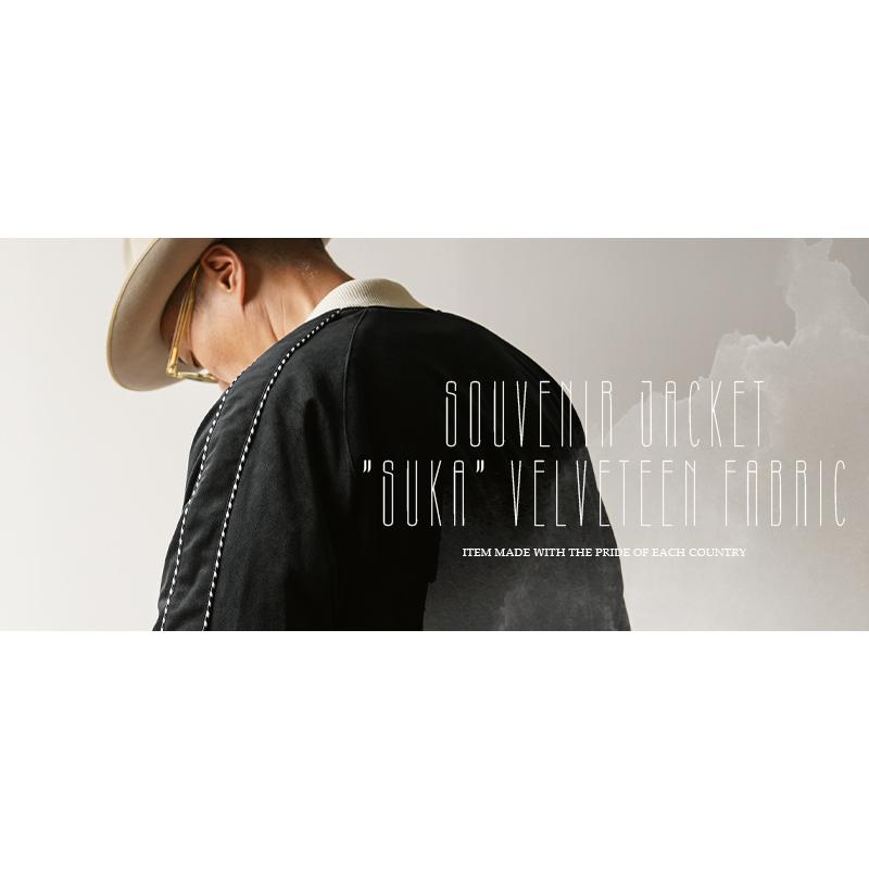 WAIPER.inc SOUVENIR JACKET / スーベニアジャケット ”Suka” Velveteen