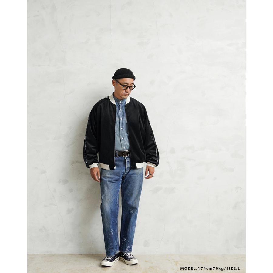 WAIPER.inc SOUVENIR JACKET / スーベニアジャケット ”Suka” Velveteen